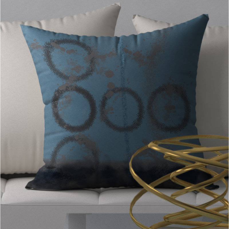 Housse de coussin carrée en bouche épatant, H 18 po x l 18 po