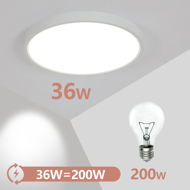 Cirota Acrylic LED Flush Mount