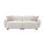 Canapé luxueux de conception moderne avec 2 coussins décoratifs