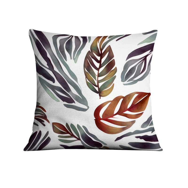Coussin décoratif, Housse de coussin seulement - sans coussin, H 16 po x l 16 po