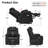 Power Recliner Lift Chair with Vibration Massage and Heat & Extended Footrest, Faux Leather-1028482561