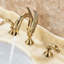 Robinet pour salle de bain à poignée large 2 poignées