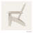 POLYWOOD Vineyard Curveback Resin Adirondack Chair-27659461