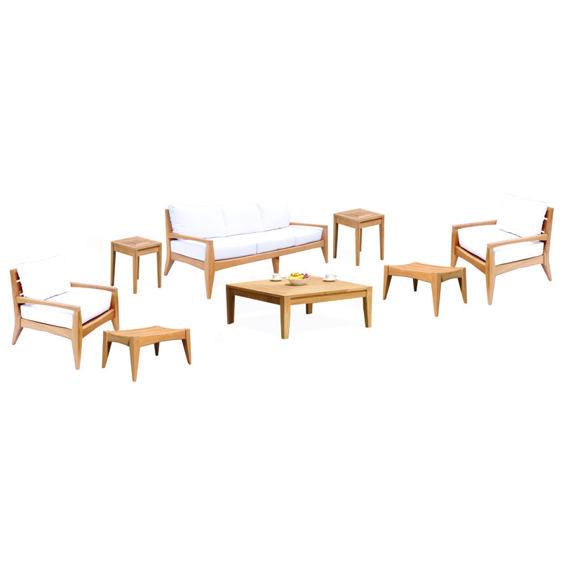 Noida Outdoor 5 - Seat Patio Sofa