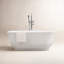 Baignoire de trempage autoportante 59 po. X 28 po. Chaylynn-461946221