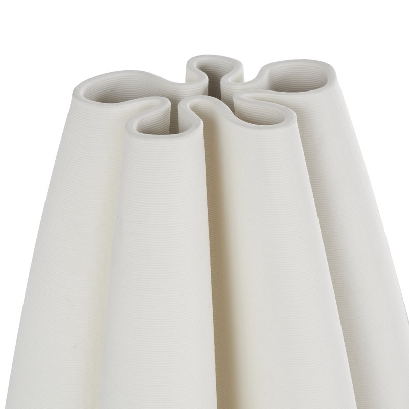 Bonnie Ceramic Table Vase, 9.3" H x 6.2" W x 6.2" D