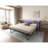 Twin Daybed With RGB LED Lights & Charging Station, Height Adjustable Day Bed Frame With Trundle, Versatile Metal Sofa Bed Frame For Bedroom, Living Room, Guest Room, Black