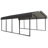 Galvanized Steel Carport, 12X20X7-87858660