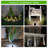 Low Voltage Solar Powered Integrated LED Spot Light Outdoor Waterproof Pathway Lights for Wall Lawn