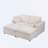 Loveseat Sofa with 2 Ottoman-108998322