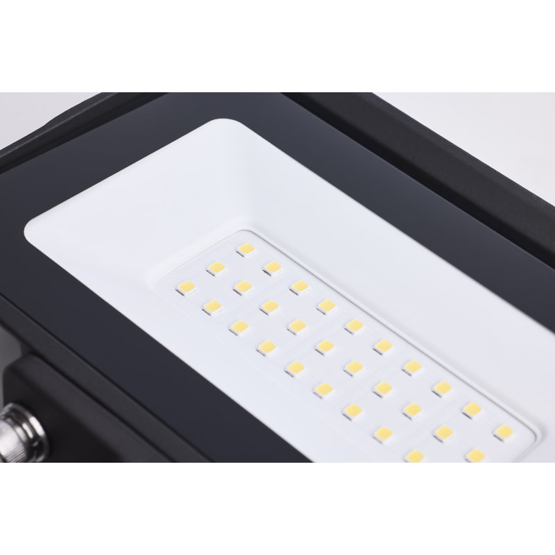 15 Watt LED DOB Tempered Glass Flood Light 5000K CCT Bronze Finish
