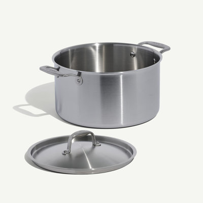 Stainless Clad 8 qt. Stock Pot with Lid