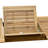 Jax 8 - Person Teak Wood Patio Dining Set with Rectangular Table