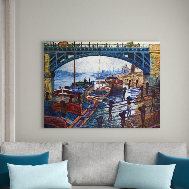 Claude Monet - Wrapped Canvas Painting, 60cm H x 80cm W x 1.8cm D