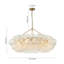Theresa Cluster Chandelier with Glass Accents-16554915-16554914