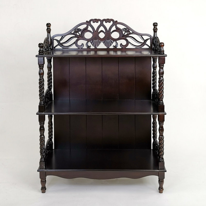 Alysandra Storage Bookcase, Expresso
