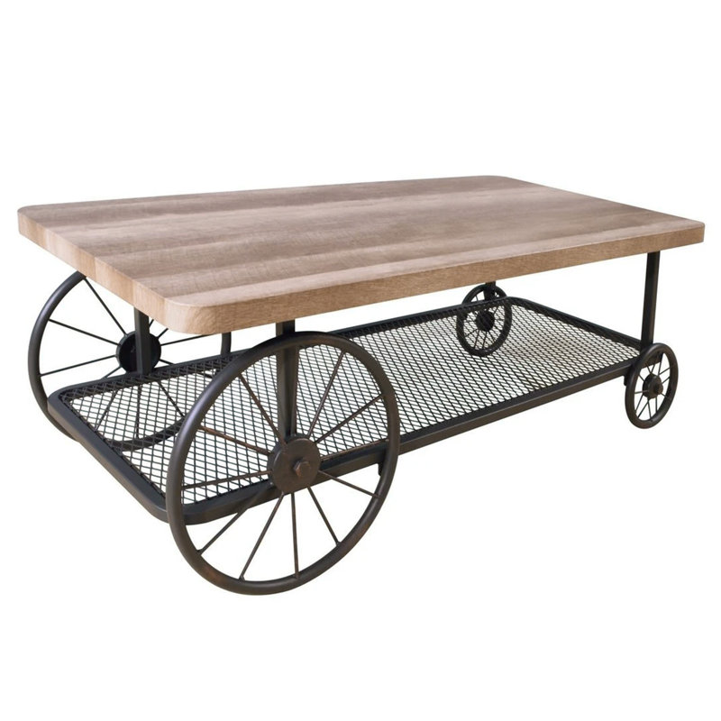 Table basse, Chêne 1, Noir