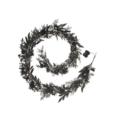 17cm Lighted Faux Garland with Lights