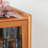 Modern Simple Solid Wood Display Cabinet