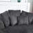 Upholstered Slipcovered Barrel Chair-842625475
