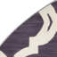 Tapis mauve intérieur et extérieur Trellis-497400055