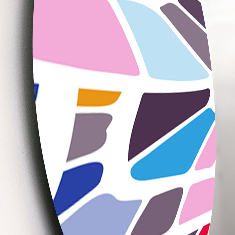 Abstract Wall Decor on Metal