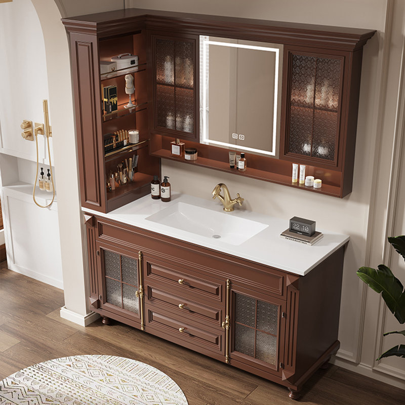 Antai, 31.5" H x 47.2" W x 21.7" D, Brown