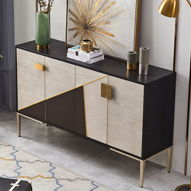 Armoire de rangement géométrique à chaussures