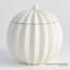 Spicchi Line Bowl W/Lid-Matte White-Lg-1754589973
