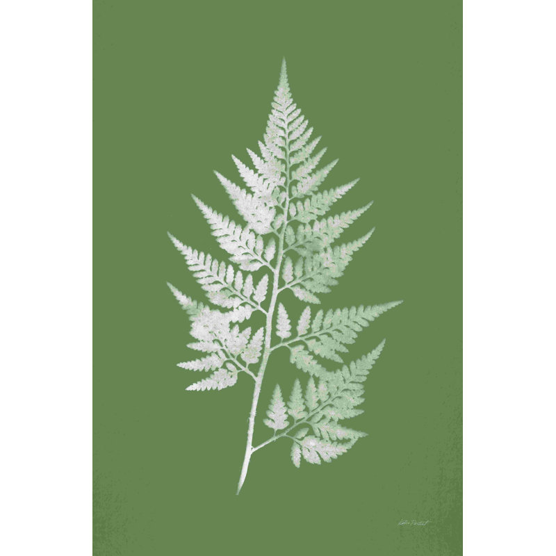 Vrai vert par Katie pertiet - peinture, H 18 po x l 12 po, Toile tendue