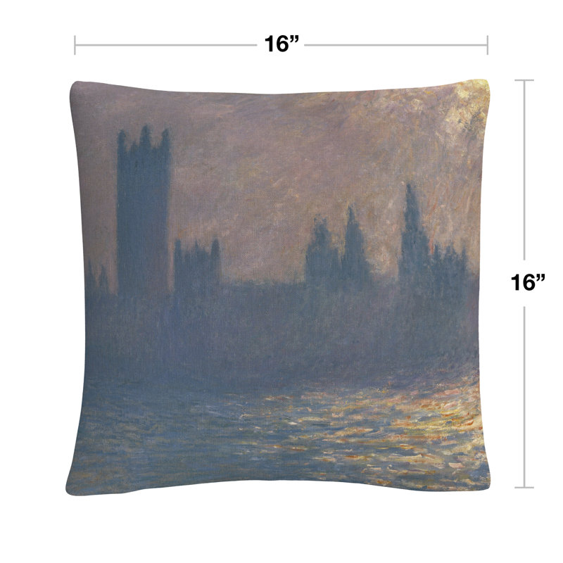 Coussin Claude Monet