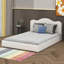 Lit plateforme tapissier, base de lit en velours Cloud-1583696358