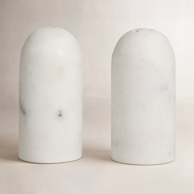Marble Salt and Pepper Shaker Set