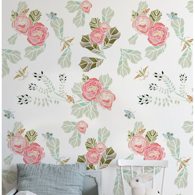 Cela Matte Peel & Stick Mural, 312 x 219cm