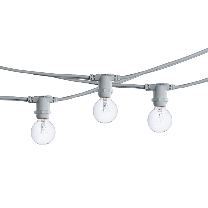 Outdoor 15 - Bulb 25'' Plug-in String Light