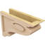 Bois de cèdre à volutes, grain de bois TimberThane Corbel, brun clair apprêté-88291331