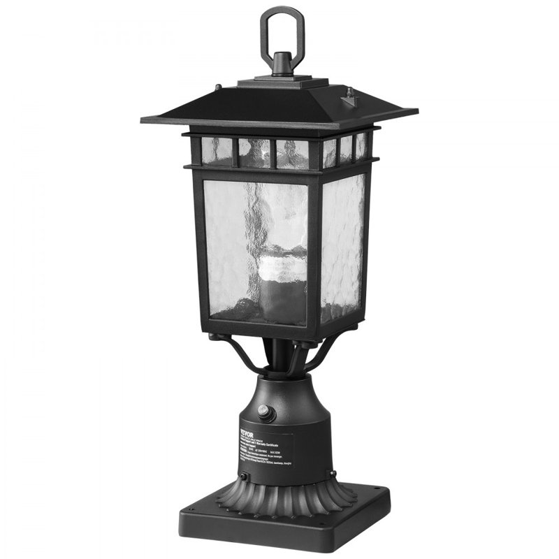 Luminaire d'extérieur pour pilier 15,75 po Dusk to Dawn 2 PCs