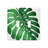 Green Monstera Double Toggle Switchplate