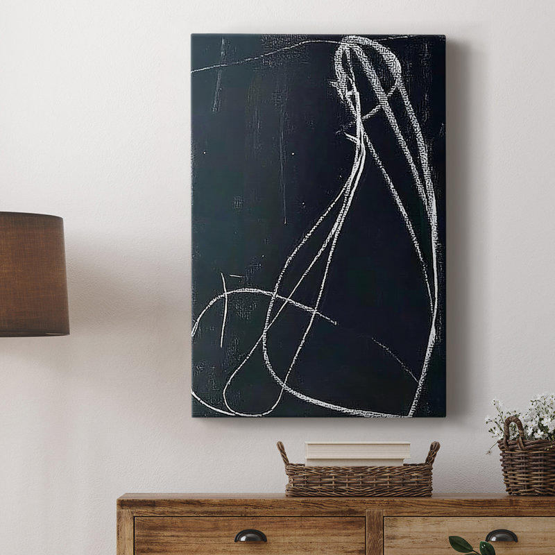 ABSTRACT Series DCXVII -Custom Wrapped Gallery Cavas, 27" H x 18" W