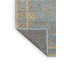 Tapis bleu persan lavable à la machine-1453332647