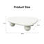 Table basse Cloud avec 3 pieds sphériques et table d'appoint en bois