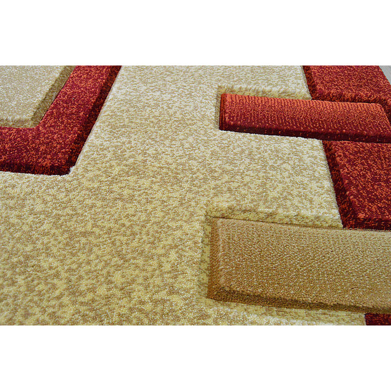 Mccampbell Abstract Indoor Rug, Rectangle 2'7" x 4'