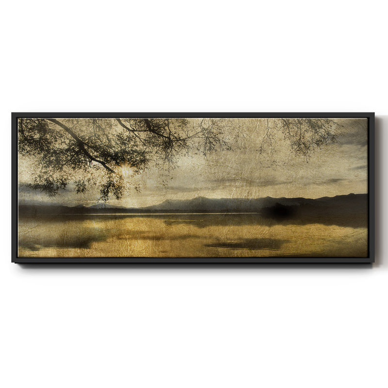 Golden Staffelsee Lake, H 8 po x l 20 po x P 1,5 po, Noir