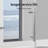 Bafv 44-48" W x 76" H Frameless Shower Door Single Sliding Soft-Close with 5/16"(8mm) Tempered Glass-112928289