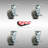 Cart Caster with Brake