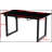 white colour,Square Extendable Dining Table with metal leg,Modern Space Saving Kitchen Table-42401024
