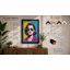 Woman in Sunglasses Modern - Framed Print-789052940-789052937