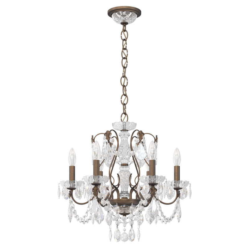 Century 6 - Light Chandelier, Etruscan Gold