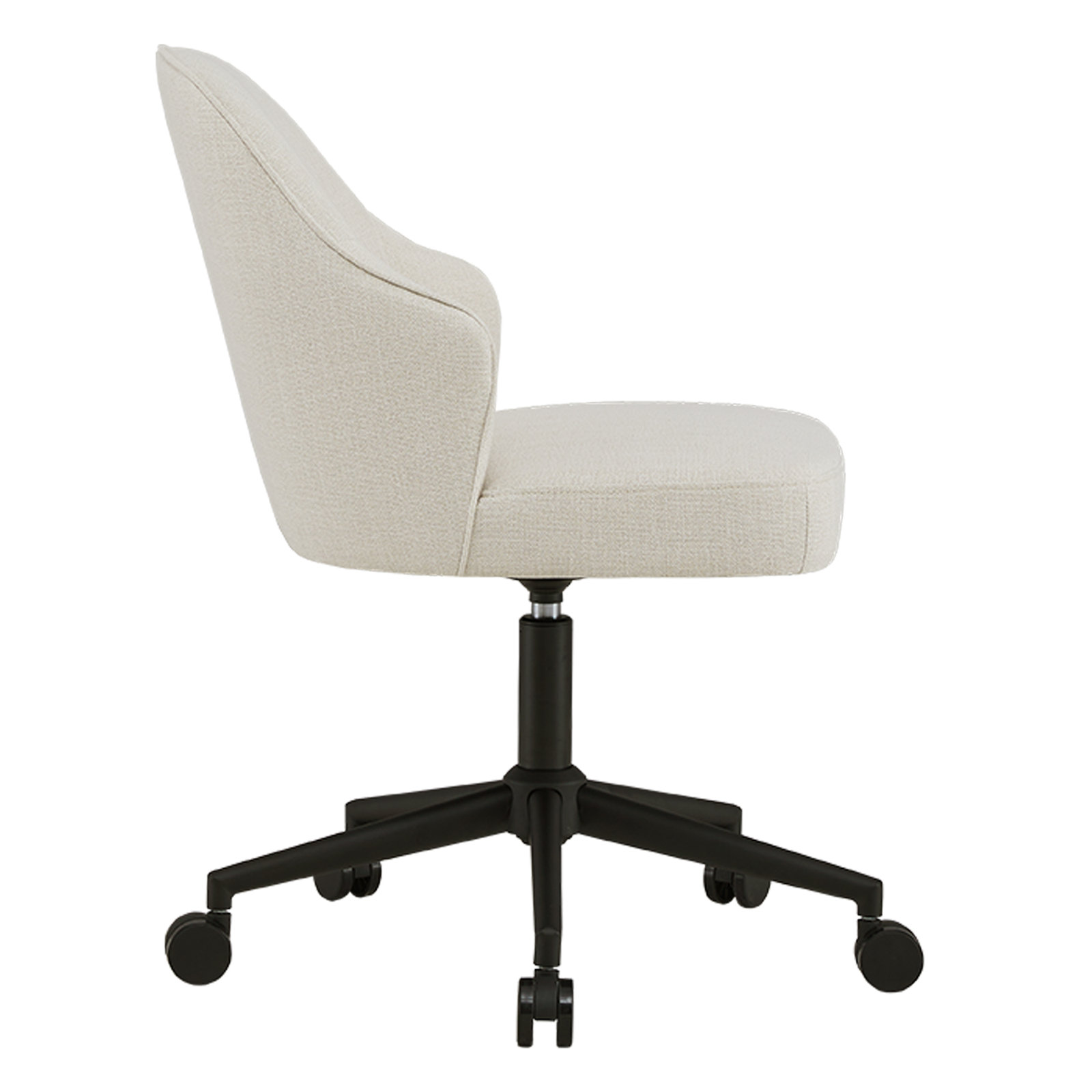 Miller Office Chair, Effie Linen Performance Linen