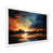 White Single Picture Framed